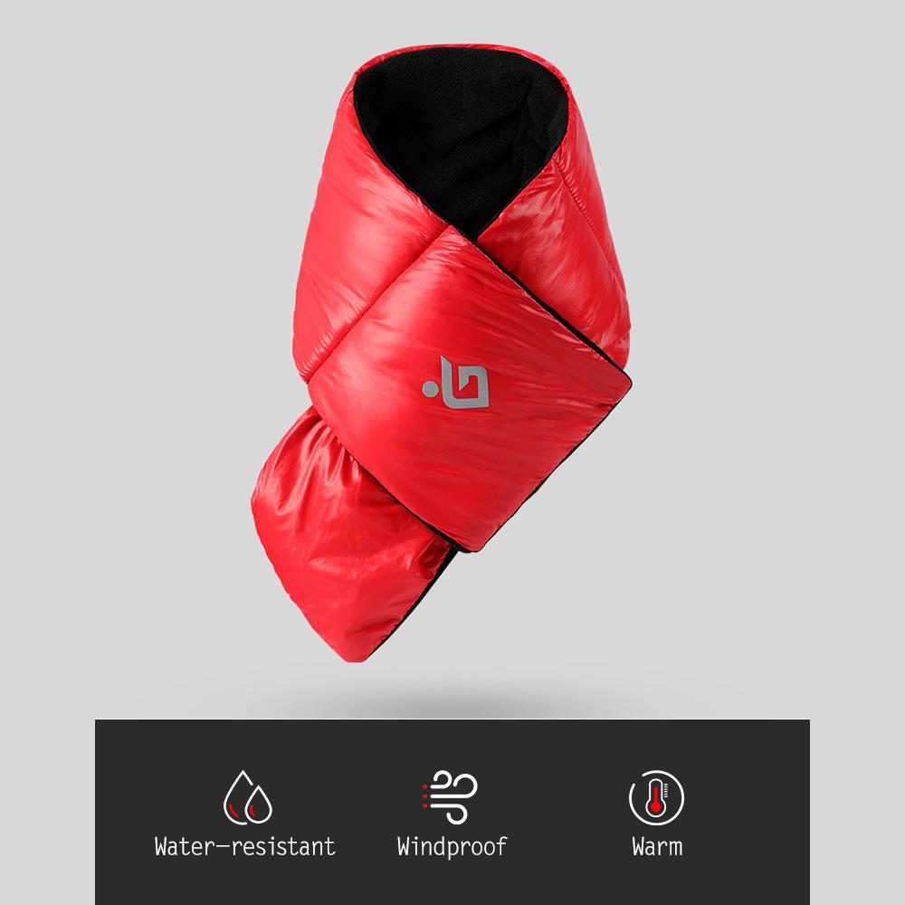 Winter Warm Down Scarf for Men and Women Outdoor Windproof Scarf Neck Warmer for Cycling Hiking Skiing