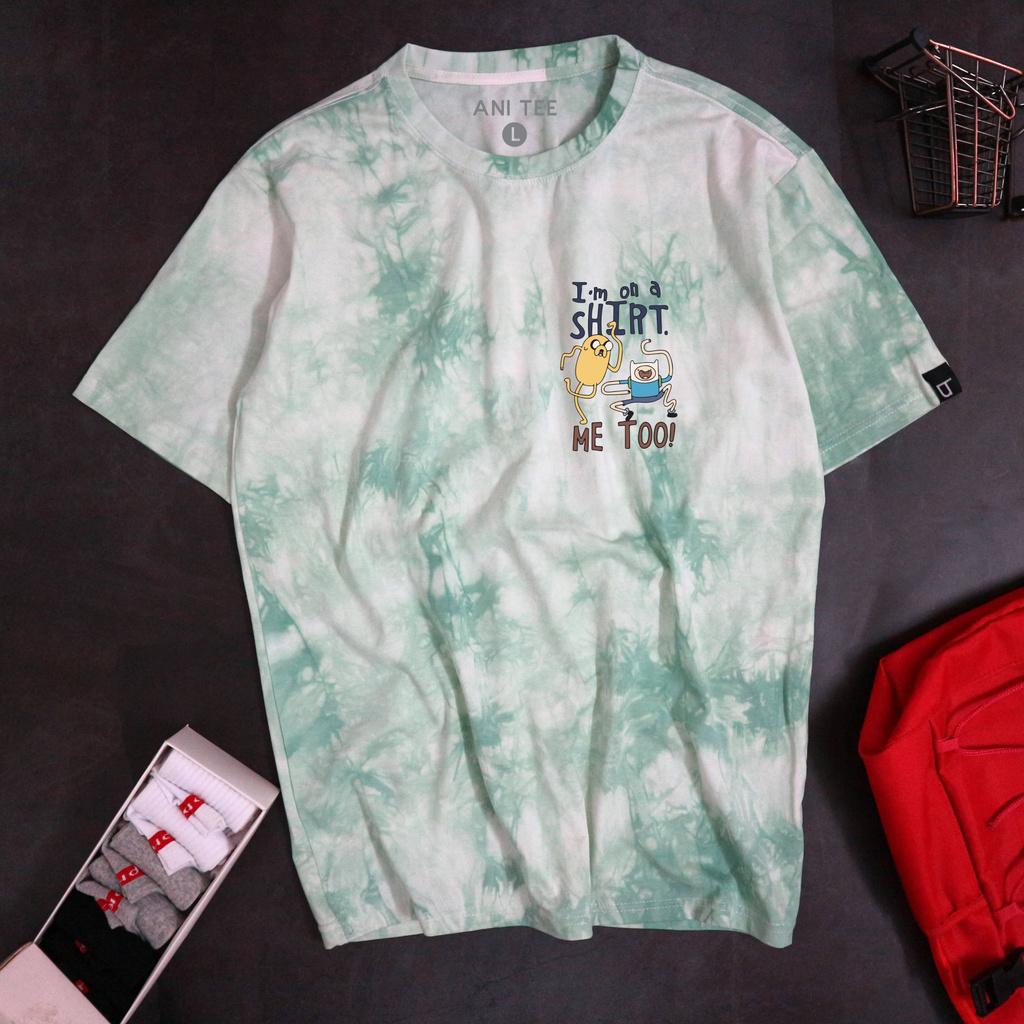 Áo Loang Thun Cotton Unisex Tay Lỡ Form Rộng I'm on a SHIRT