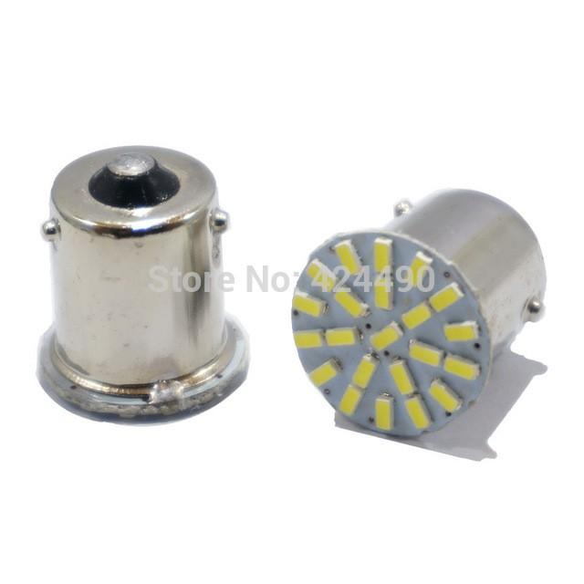 BÓNG ĐÈN LED XI NHAN, ĐÈN HẬU, PHANH, LÙI 22 LED Chân 1156 Hoặc 1157 Cho Xe Máy, Ô Tô 12V - 24V