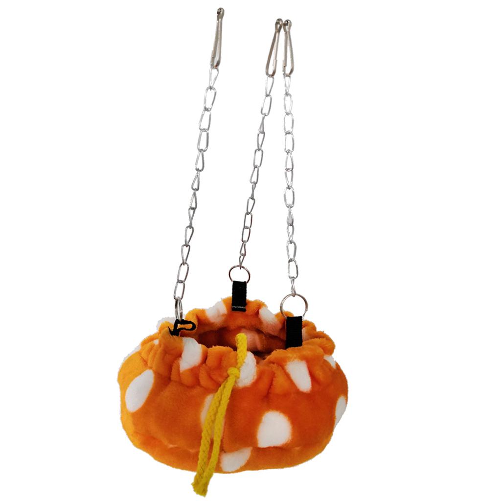 Set of 3 Pet Hamster Ferret Rat Squirrel Hammock Small Animals Hanging Swing Toy