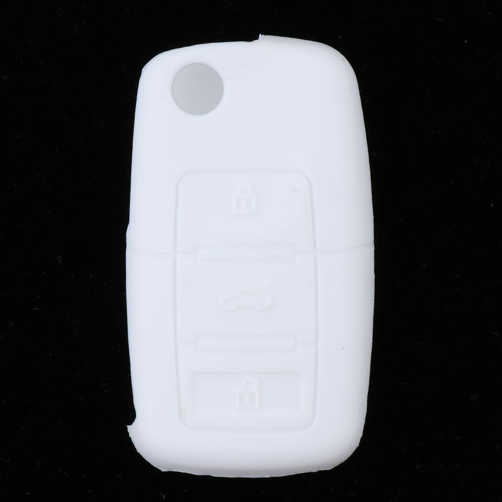 Silicone Cover For Seat Remote Key Fob Case Entry 3 Button