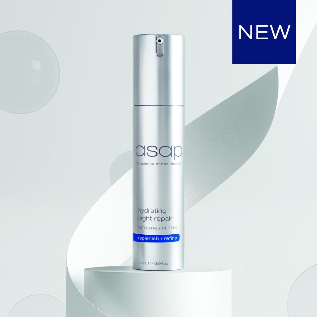 HÀNG NHẬP KHẨU - Tinh Chất Dưỡng Ẩm Asap Hydrating Night Repair+ Tăng Sinh Collagen, Chống Lão Hoá, Trẻ Hóa Da 50ml