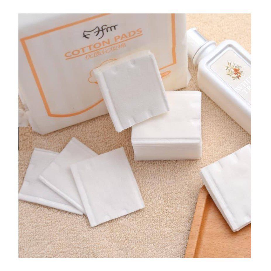 Bông tẩy trang 3 lớp Cotton Pads Túi 222 miếng
