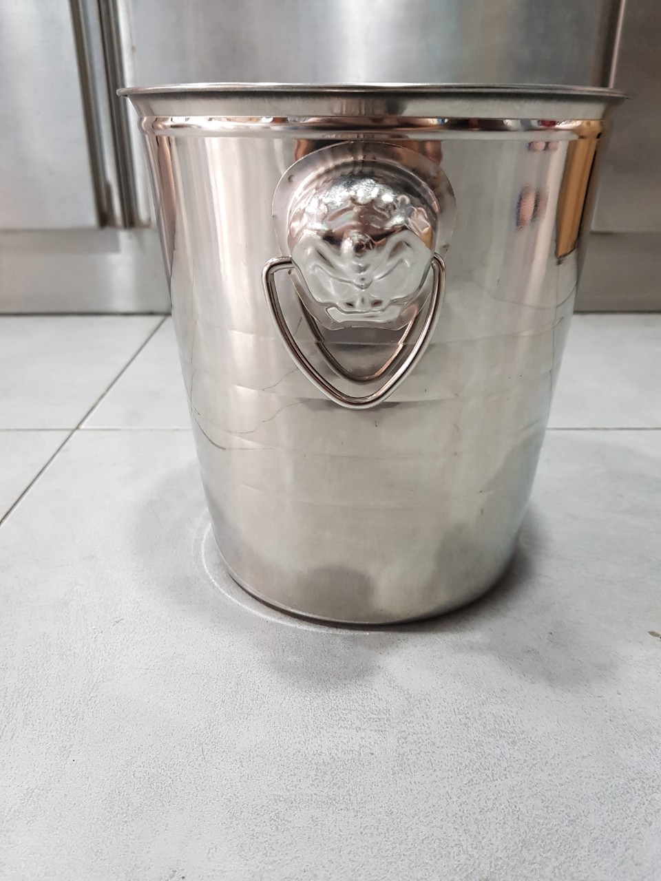 XÔ INOX ĐỰNG ĐÁ ƯỚP RƯỢU BIA