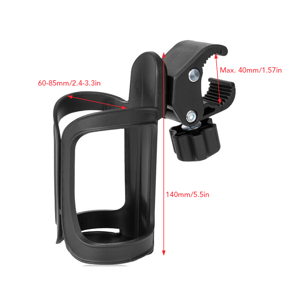 Giá đỡ chai xe đạp, xoay 360 độ gắn xe đạp, Chất liệu PVC cao cấp và phụ kiện kim loại