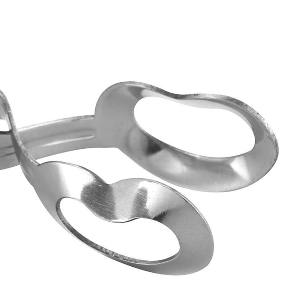 2x Escargot / Snail Tongs Stainless Steel Heavy Kitchen Cooking Utensil