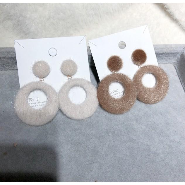 Bông tai KHOEN TRÒN LÔNG