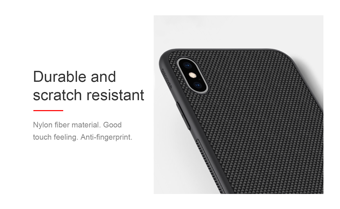 Ốp lưng Nillkin Textured Case vân carbon cho iPhone X/XS / iPhone XR / iPhone XS Max - Hàng nhập khẩu