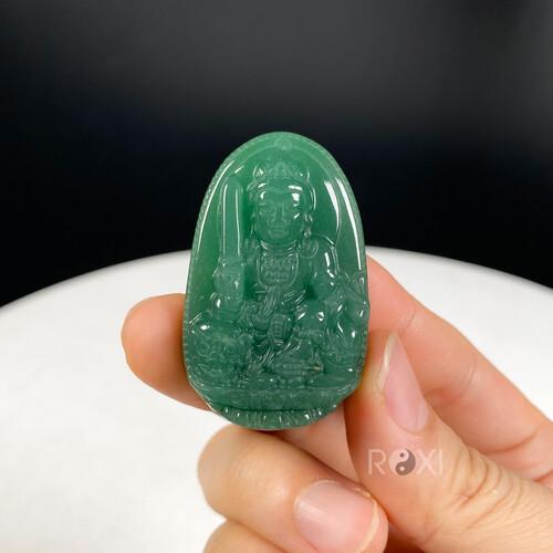 Mặt dây chuyền Phật Văn thù bồ tát Ngọc Đông Linh - VTTA05