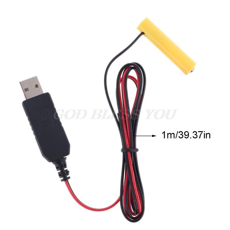 LR03 AAA Pin Remoinator USB Power Cung cấp thay thế 1 đến 4PCS AAA Drop Drop Shipping