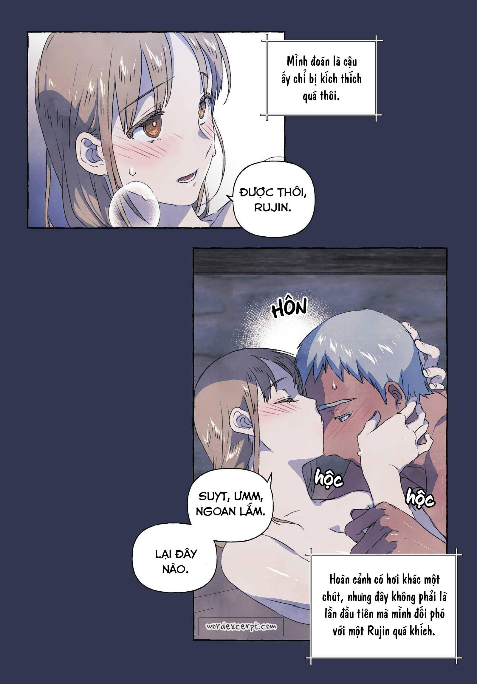 mối tình đầu của chàng sói khờ chapter 8 24