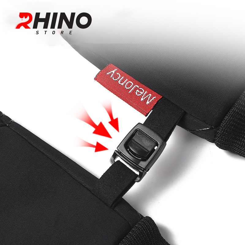 Găng tay hở ngón giữ ấm, chống gió mùa đông Rhino G301 cảm ứng điện thoại cho nam, nữ