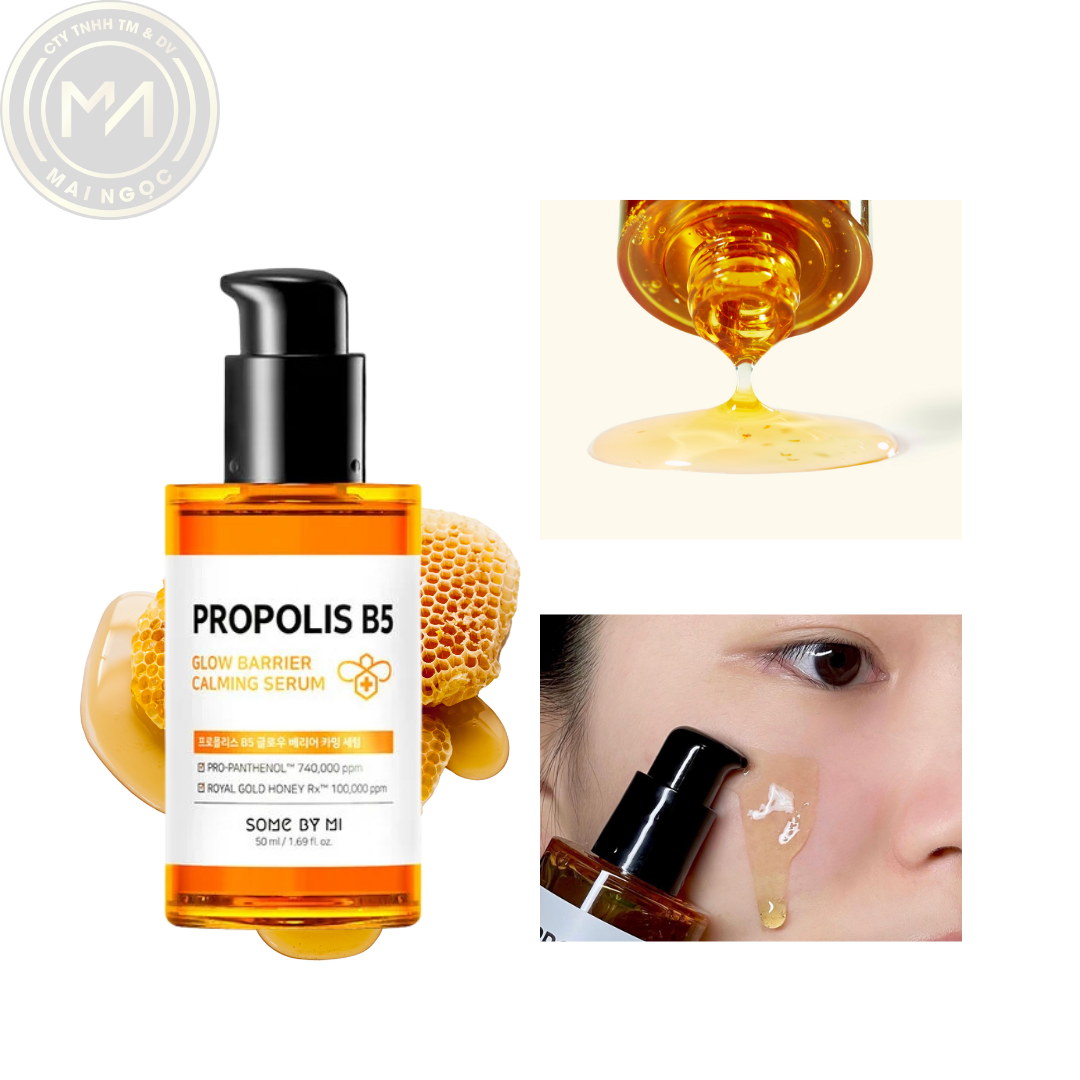 Tinh chất Some By Mi Propolis B5 Glow Barrier Calming Serum 50ml