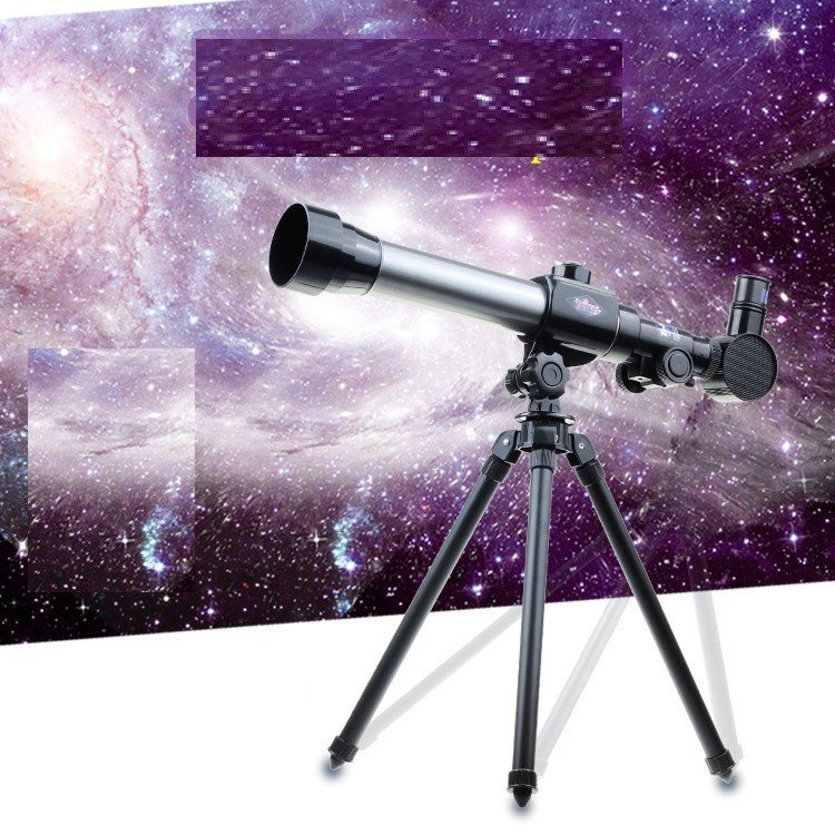 Kính Viễn Vọng Thiên Văn Khúc Xạ Telescope 40X Kèm Thị Kính Và La Bàn Cho Bé Khám Phá Thế Giới