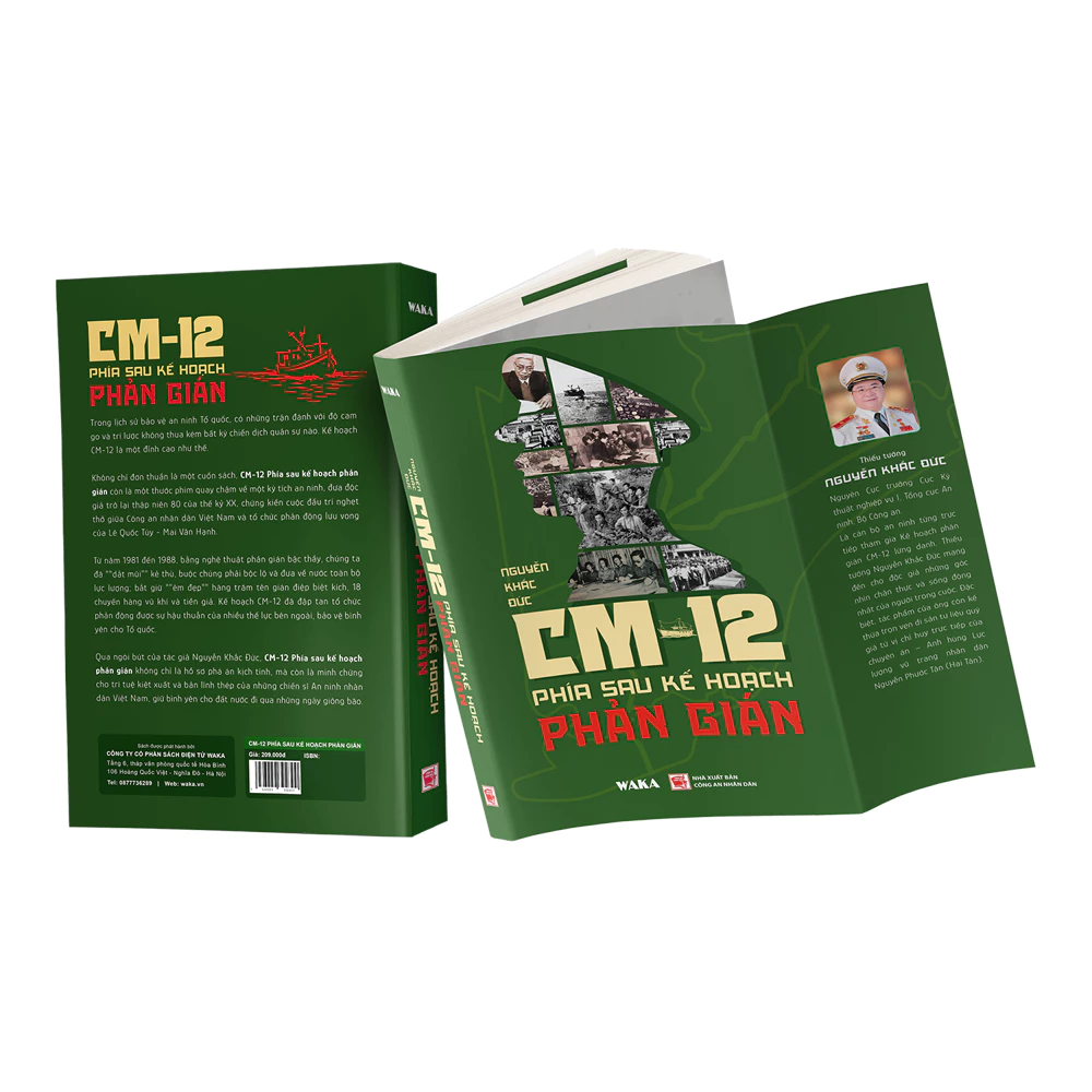 Sách bìa mềm - CM-12 Phía sau kế hoạch phản gián