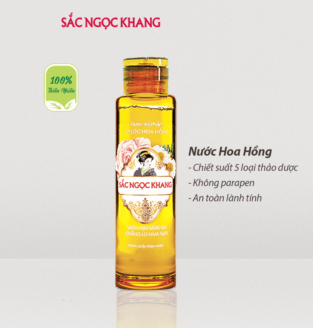 Nước Hoa Hồng Sắc Ngọc Khang MNH01 (145ml)