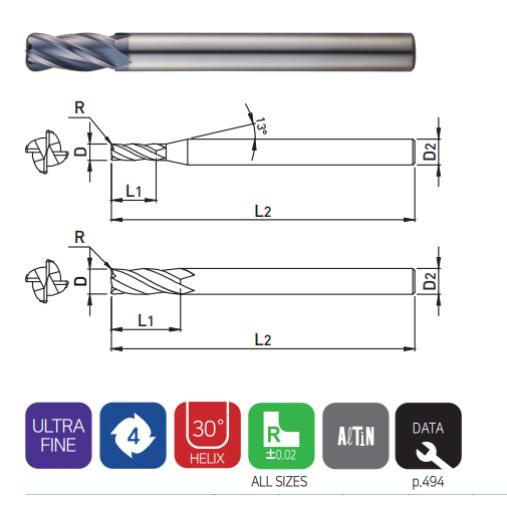 Dao phay Widin ZR5241220