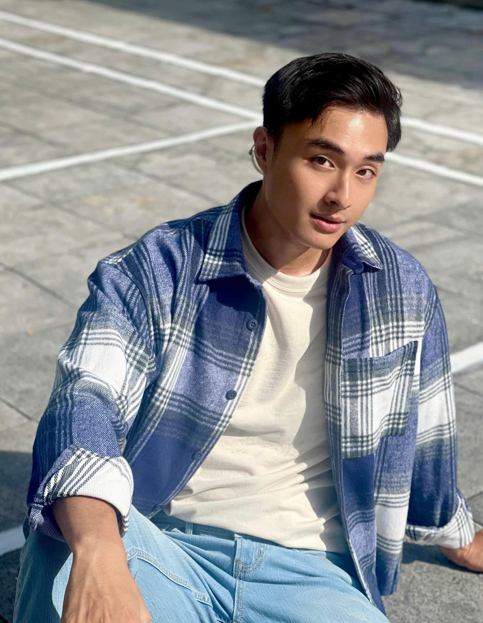Áo sơ mi ROUTINE nam dài tay flannel. Oversize - 10F24SHL002 | LASTORE MENSWEAR