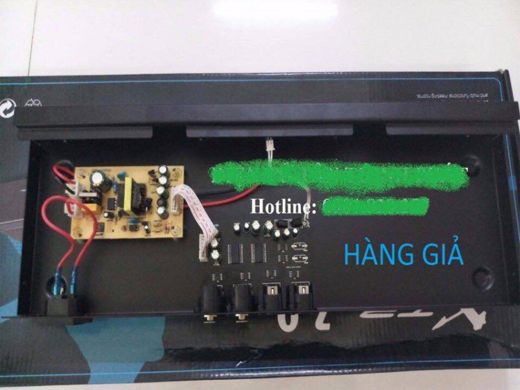 Feeback XTR 2.0 giả với board xử lý rất đơn giản