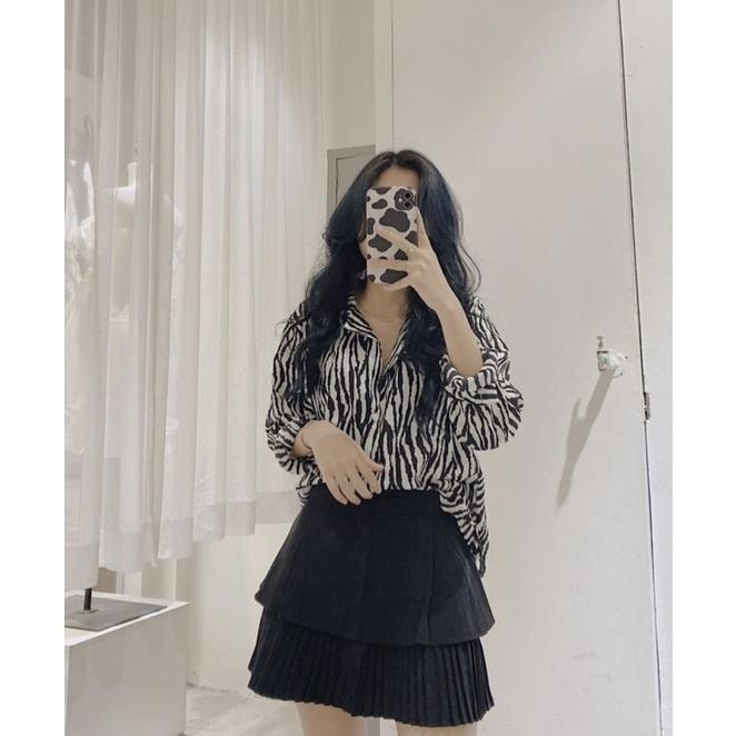 Chân váy xếp li by Samhyewear