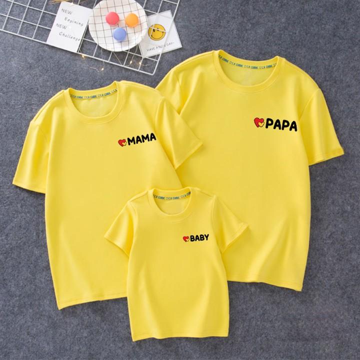 ÁO thun team, GIA ĐÌNH, ÁO NHÓM - BABY (đủ size)