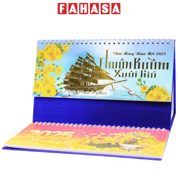 Lịch Bàn 2025 - Thuận Buồm Xuôi Gió - AB-L20-LBA