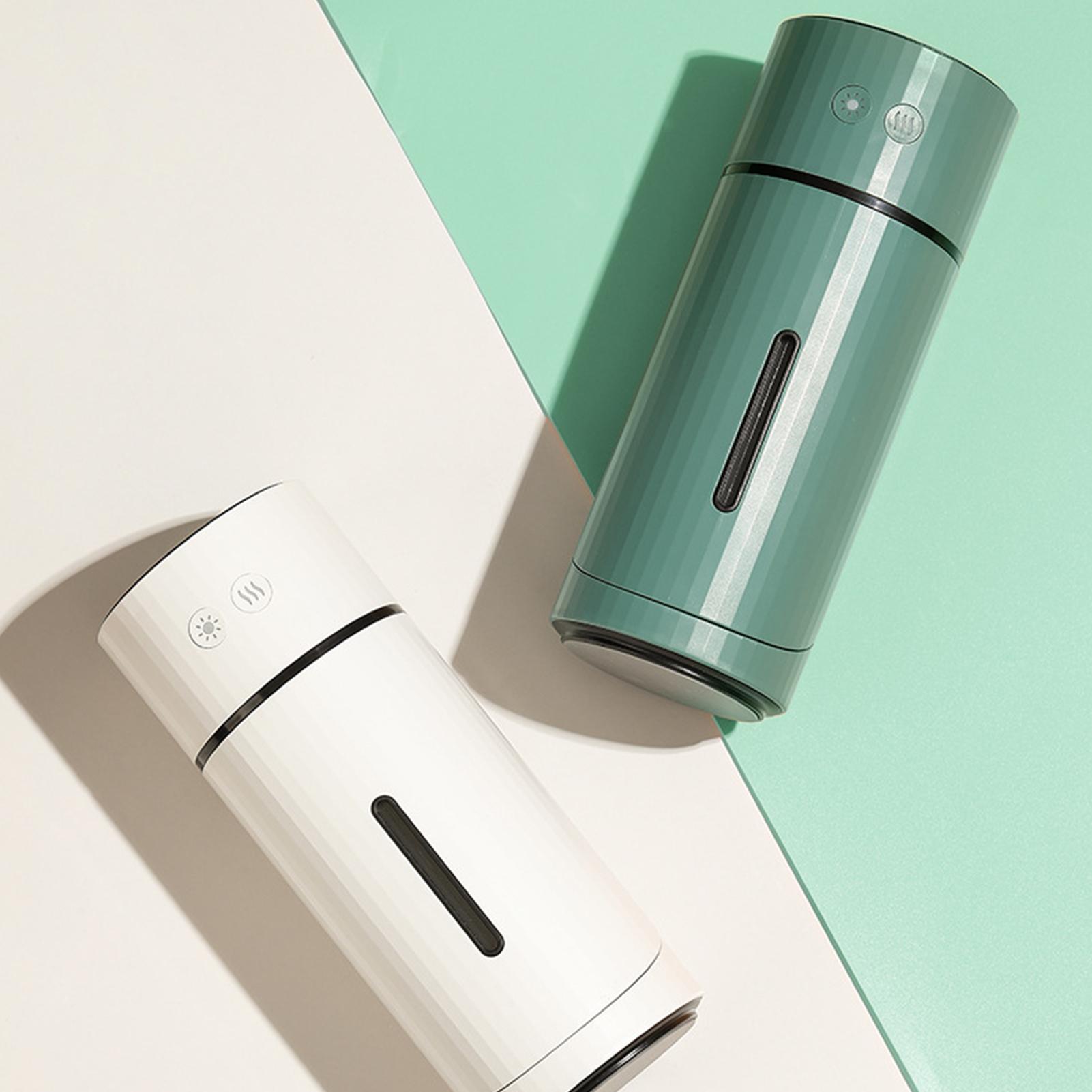 Máy phun sương tạo ẩm 260ml có đèn LED nhiều màu sắc, hoạt động êm ái