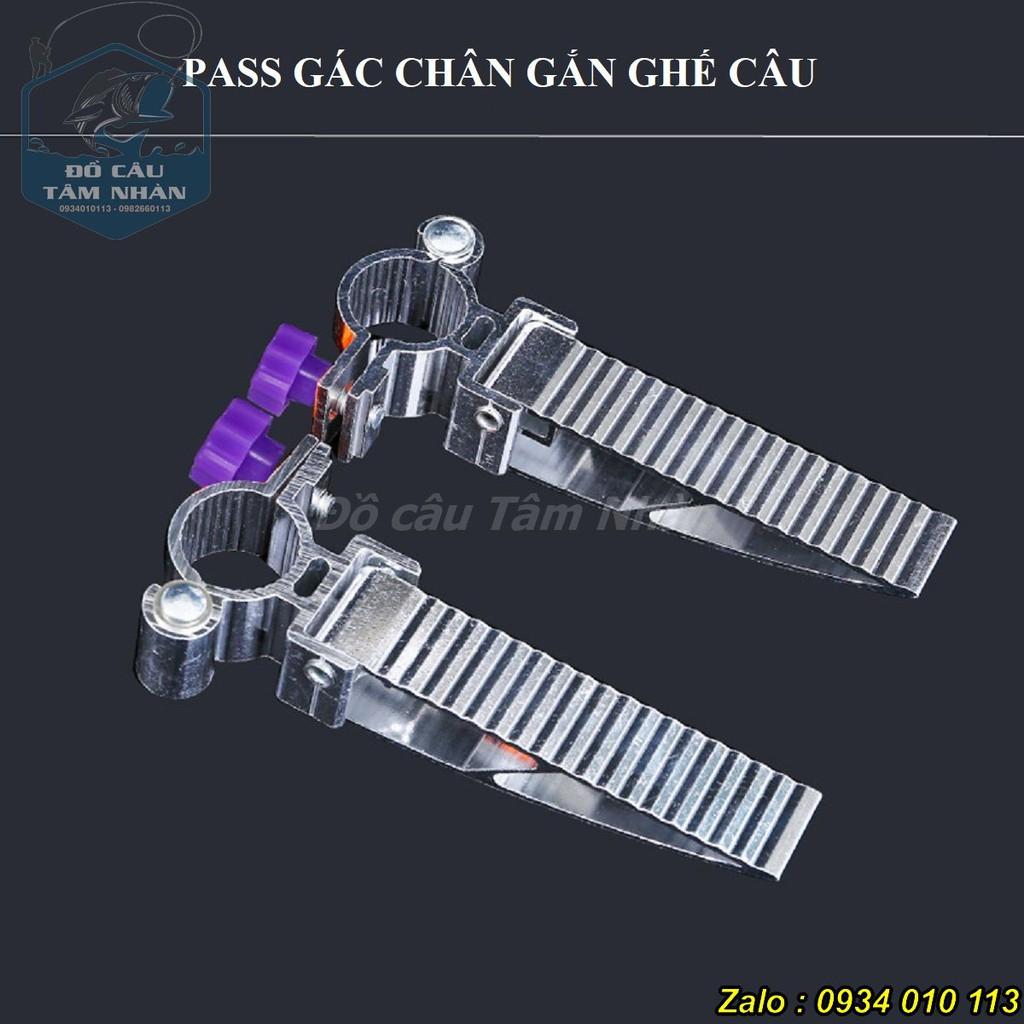 Bộ pass gác chân gắn ghế câu đài