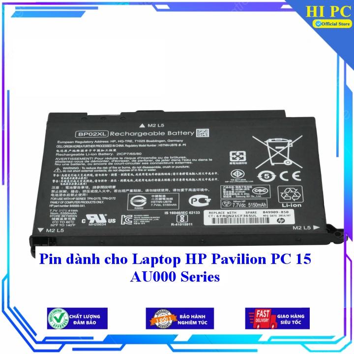 Pin dành cho Laptop HP Pavilion PC 15 AU000 Series - Hàng Nhập Khẩu