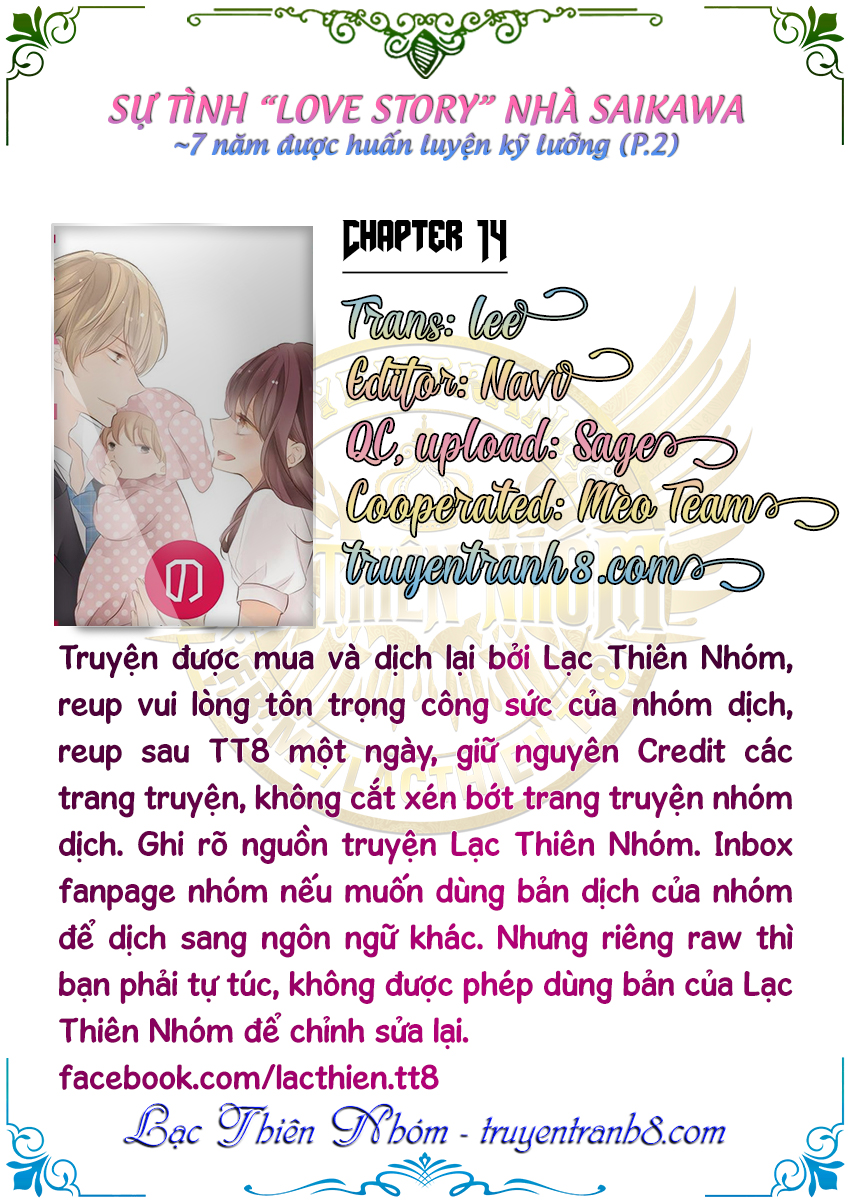 sự tình lovestory nhà saikawa chapter 14 2
