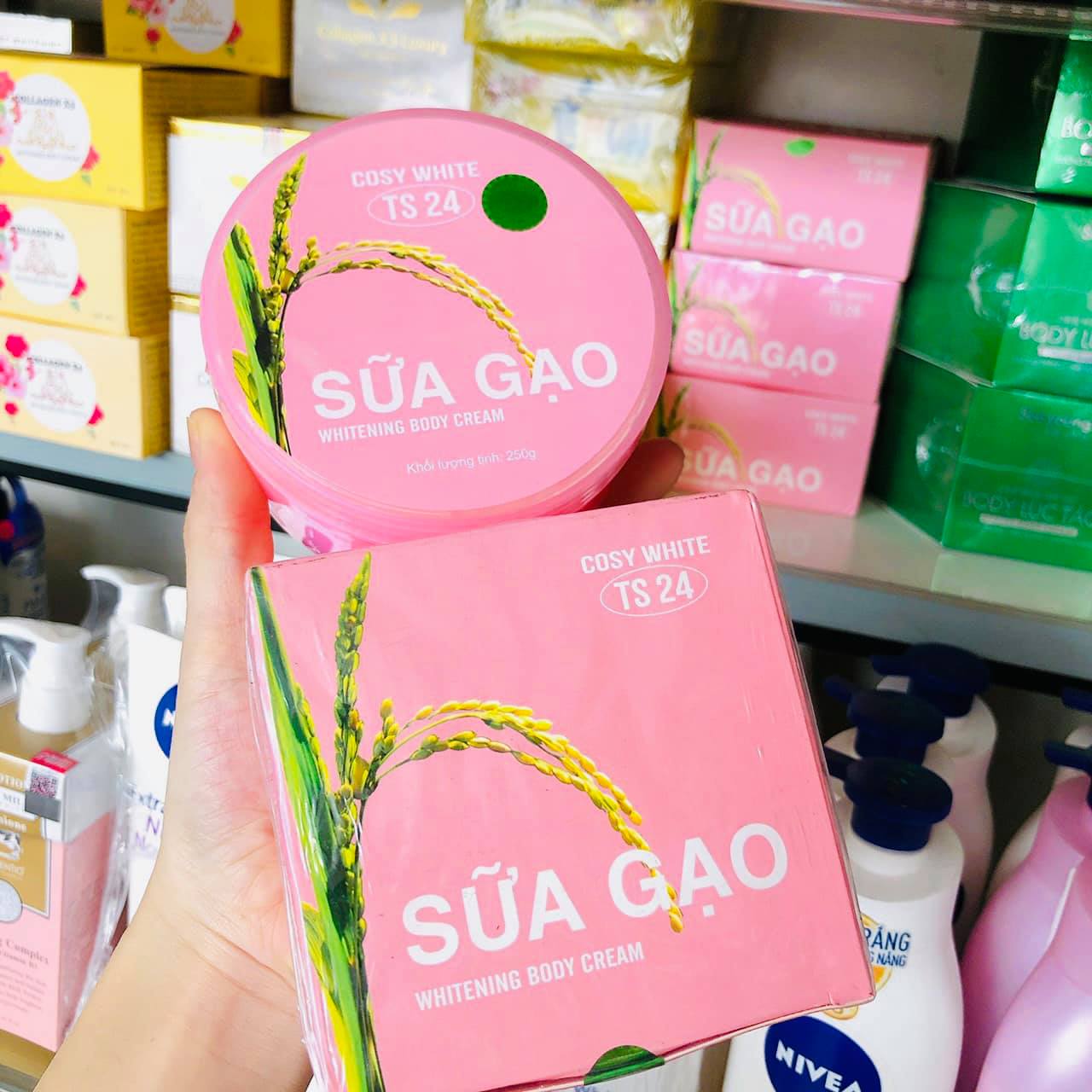KEM DƯỠNG THỂ SỮA GẠO COSY WHITE SIÊU TRẮNG 250g