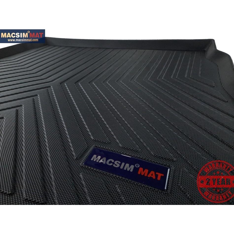 Thảm lót cốp xe ô tô Hyundai Accent 2017-đến nay nhãn hiệu Macsim hàng loại 2