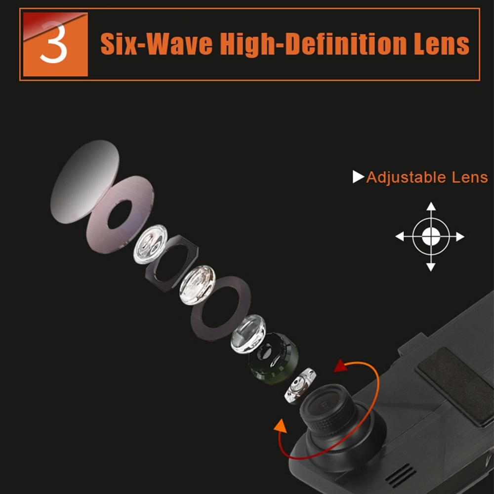 Gương chiếu hậu tích hợp camera HD 1080P&480P 4.3 Inch cho xe hơi