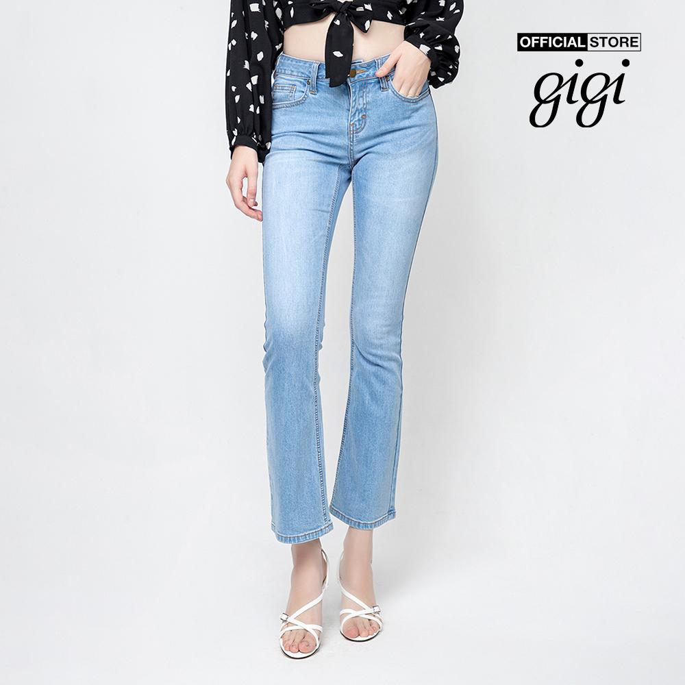 GIGI - Quần jeans nữ ống loe High Waisted Flared G3102J202323