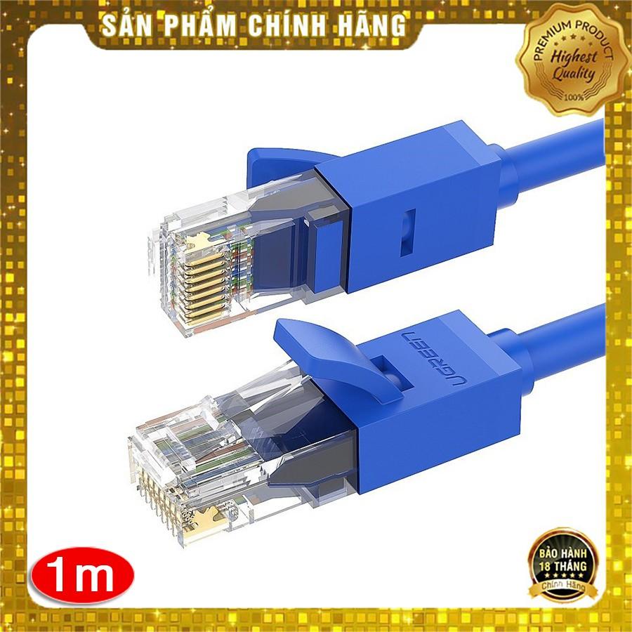 Dây mạng Ugreen 11201 dài 1m Cat 6 UTP chính hãng - Hàng Chính Hãng