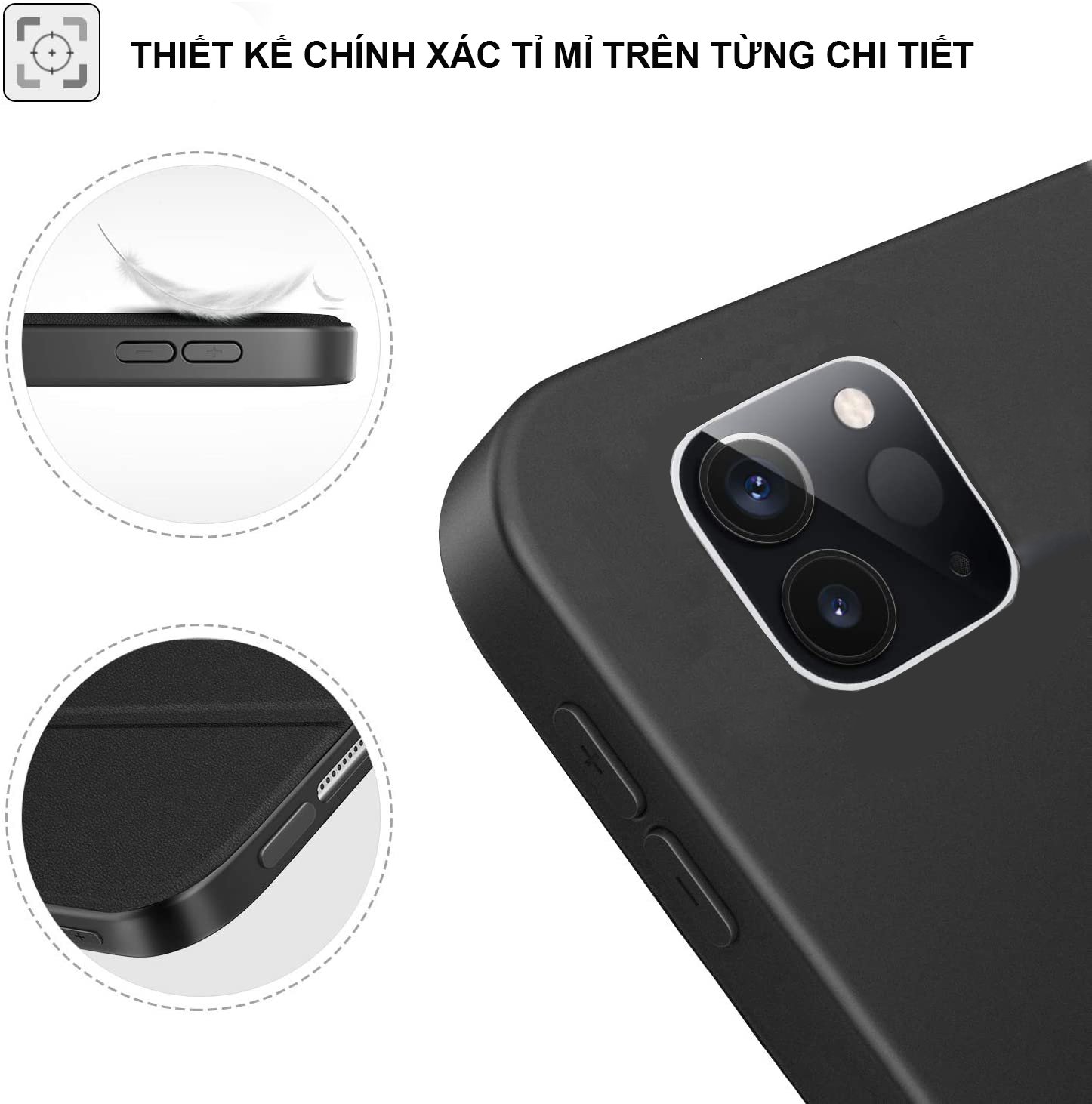 Smart Cover Silicon bảo vệ iPad có khe cắm Pen đủ size- Hàng nhập khẩu