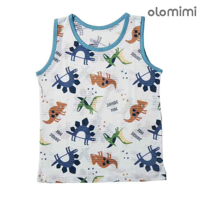 Áo ba lỗ Olomimi Hàn Quốc Jurassic World - 100% cotton