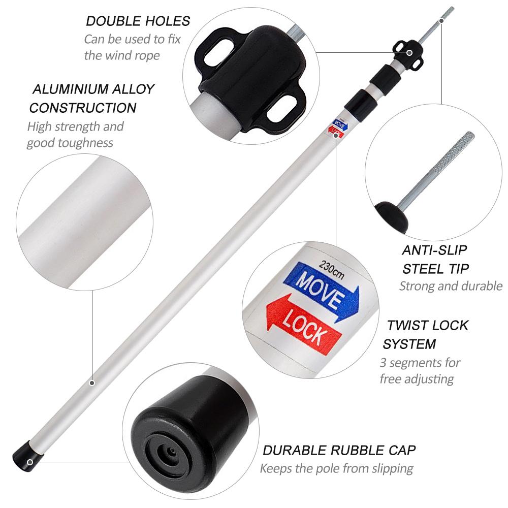 Lều làm bằng hợp kim nhôm