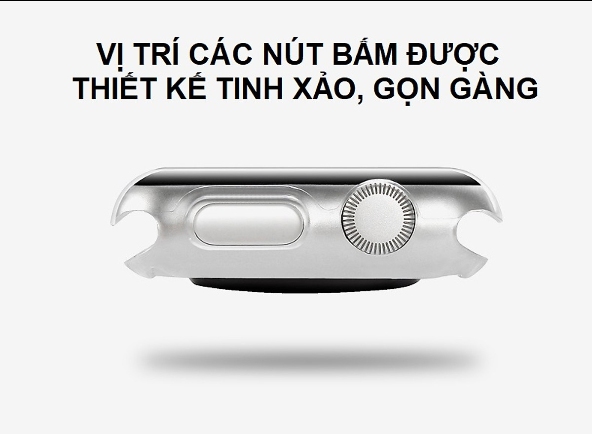 Bộ 02 Case Ốp Dẻo Silicon Dành Cho Apple Watch Series 4 / 5 Hàng Chính Hãng Helios