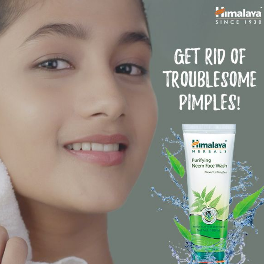 Sữa Rửa Mặt Neem Ngừa Mụn Trứng Cá Himalaya Herbals