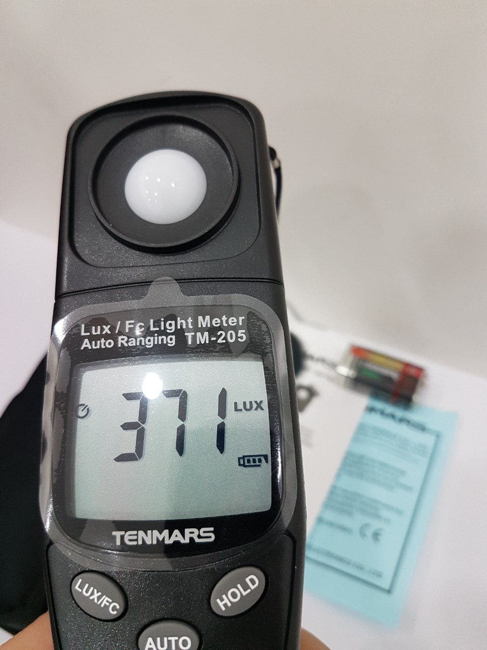 MÁY ĐO ÁNH SÁNG TENMARS TM-205