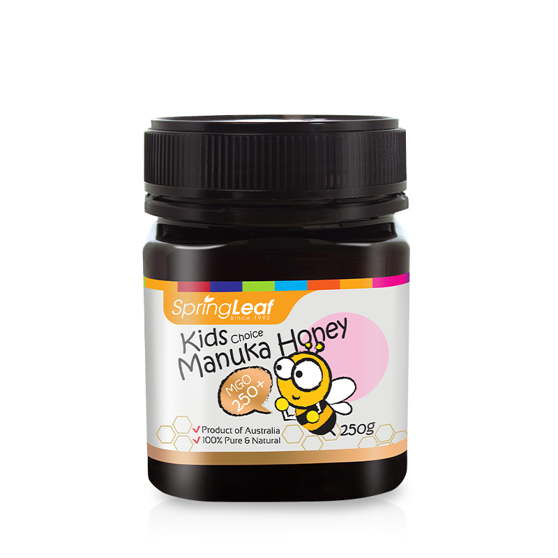 MẬT ONG MANUKA CHO BÉ TỪ 1 TUỔI SPRINGLEAF MANUKA MGO 250+ 250gr