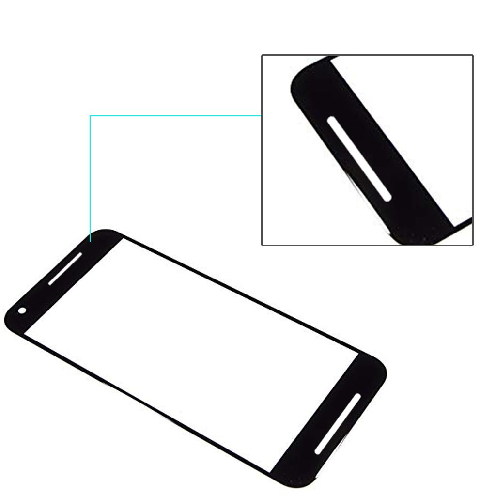 NEW Front Outer Glass Lens Screen Protector Replacement with UV Torch and Tools Repair Kit Compatible with Pixel 2 XL