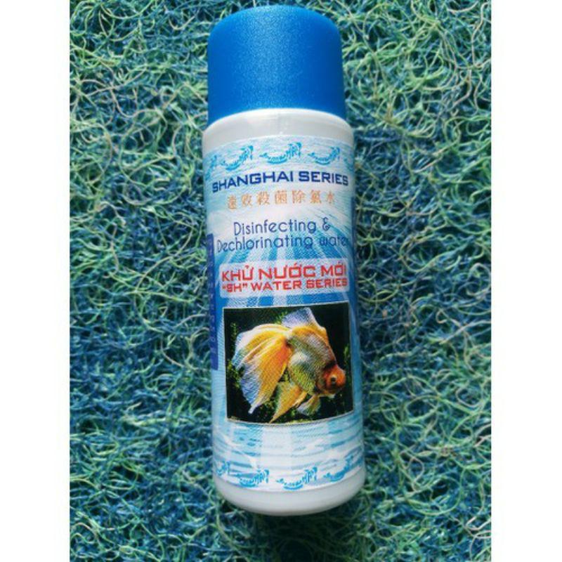 Dung dịch khử Clo cho nước mới hồ cá