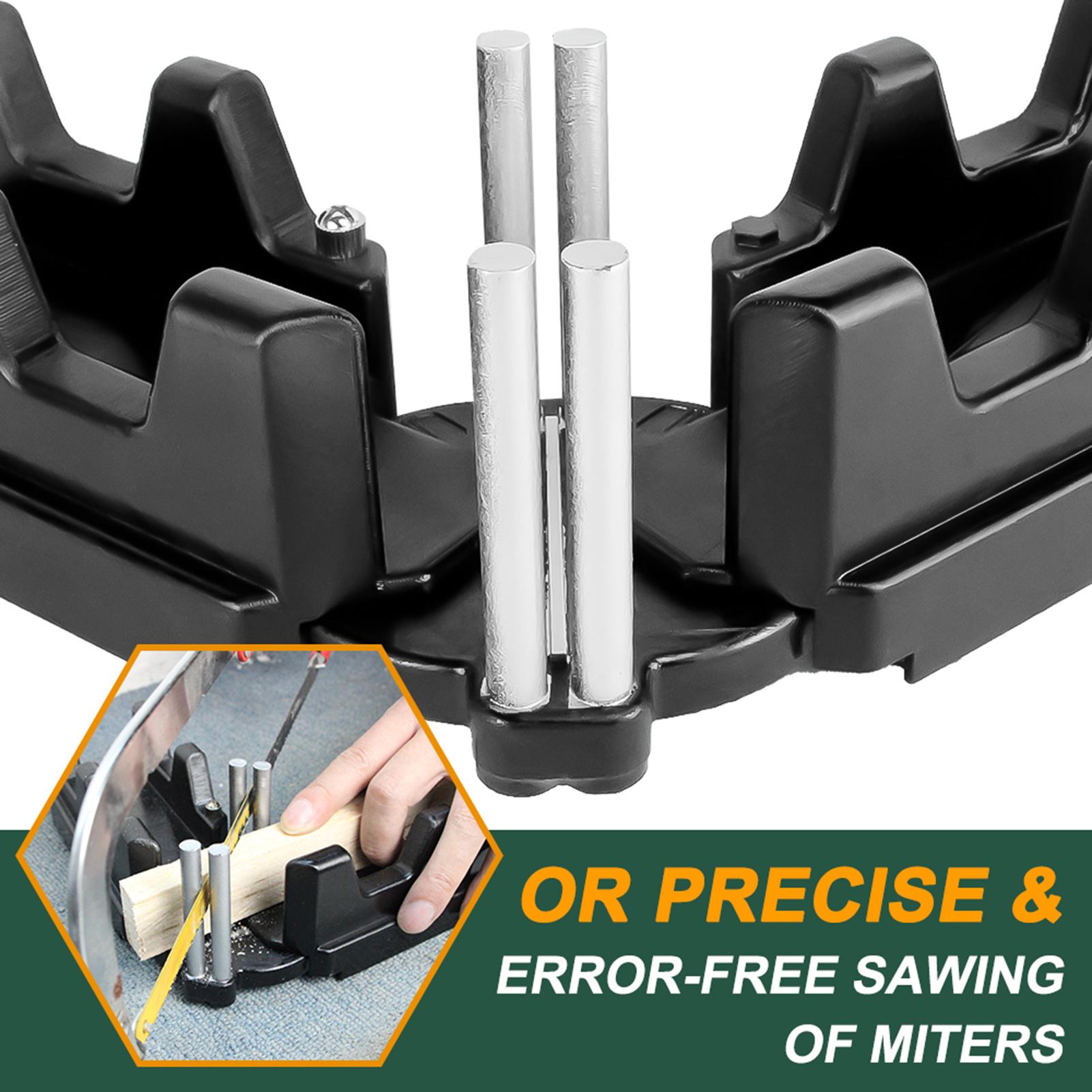 Dụng Cụ Cắt Đo 2 Trong 1, Đo Và Cưa Góc Mitre Cho Thợ Mộc, Thợ Sửa Ống Nước, Công Cụ & Cải Tiến Nhà Cửa