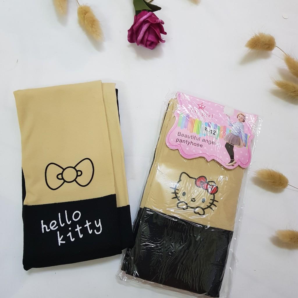 Quần tất Hello kitty giả bốt cho bé 4 đến 12 tuổi