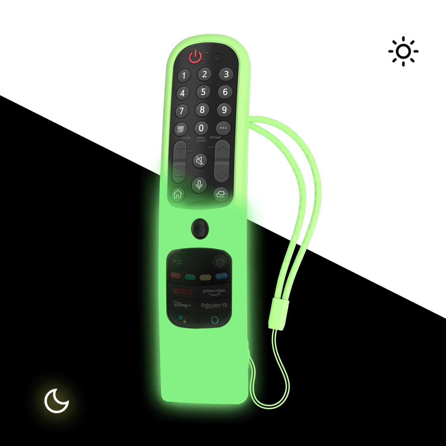 Sikai Ốp Lưng Dẻo Silicone Cho LG MR21GA MR21GC MR22GN MR22GA OLED QNED Điều Khiển Từ Xa TV Thông Minh Cho LG Magic Điều Khiển Từ Xa 2021