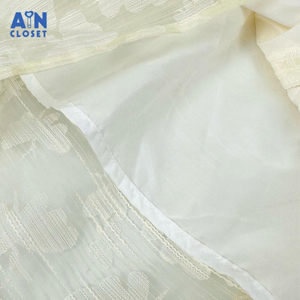 Hình ảnh Đầm công chúa bé gái họa tiết Bướm Trắng Pieris organza - AICDBGJWHYYR - AIN Closet