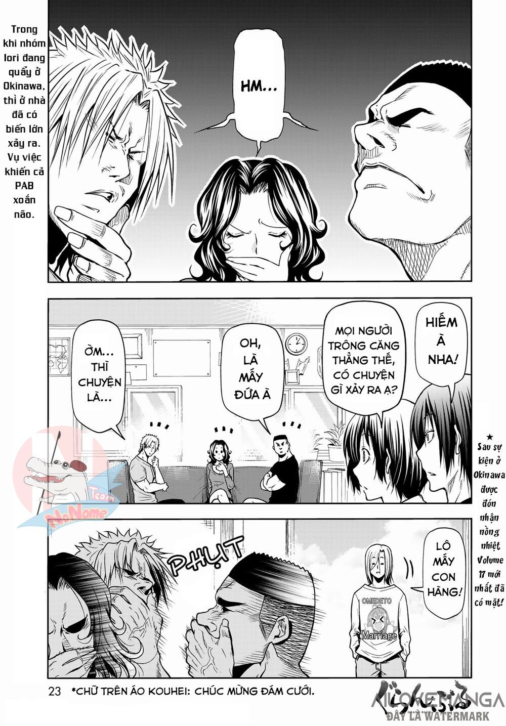 cô gái thích lặn - grand blue chapter 72.1 1