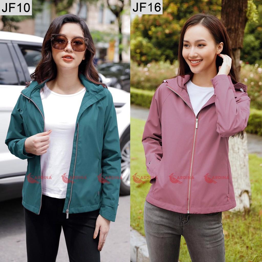 Áo Khoác Nữ, Áo Khoác Jacket Nữ 2 Lớp Cao Cấp Chống Nước, Chống Nhăn, Kiểu Dáng Trẻ Trung